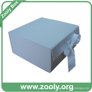 Large Plain White Cardboard Paper Foldable Gift Box